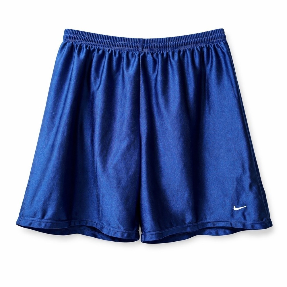 Vtg NIKE Swoosh Dazzle Basketball Shorts Sz XL Shiny Shimmer Silky 90s Y2K USA